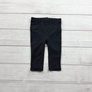 First Impressions Baby Dark Wash Pants Pull-On Jeans 6-9 Months